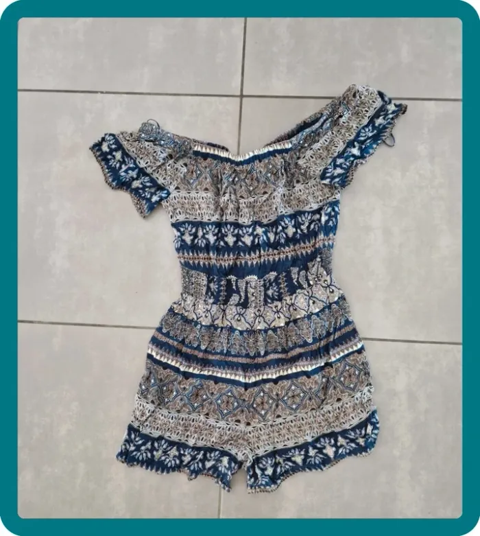 Combi-short femme