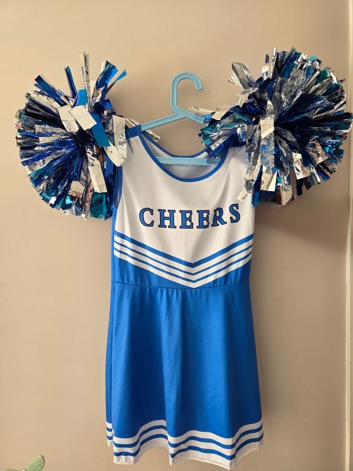 Déguisement / Costume Cheerleader Pom Pom Girl