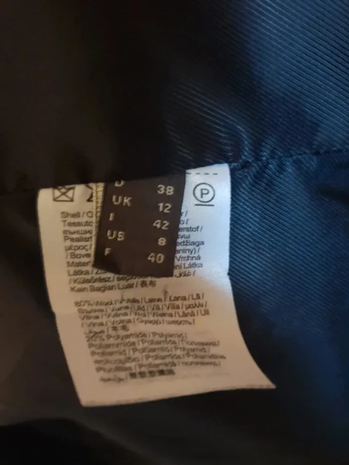 Manteau col montant Esprit taille 40 - photo numéro 5