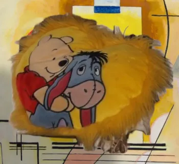 Coussin Bourriquet & Winnie ( Winnie The Pooh )