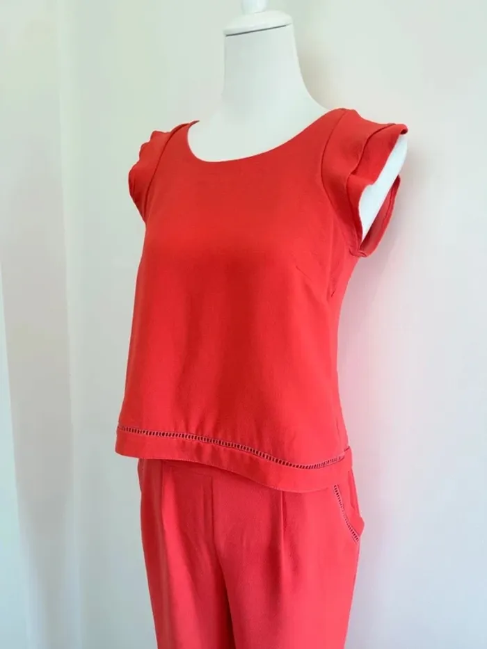 Combinaison femme Opullence rouge taille S en parfait état - photo numéro 3