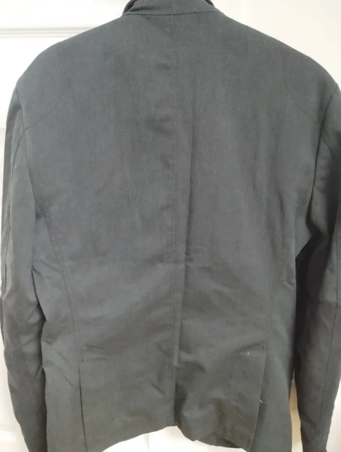 Veste de costume bleu gris Zara 36 - photo numéro 7