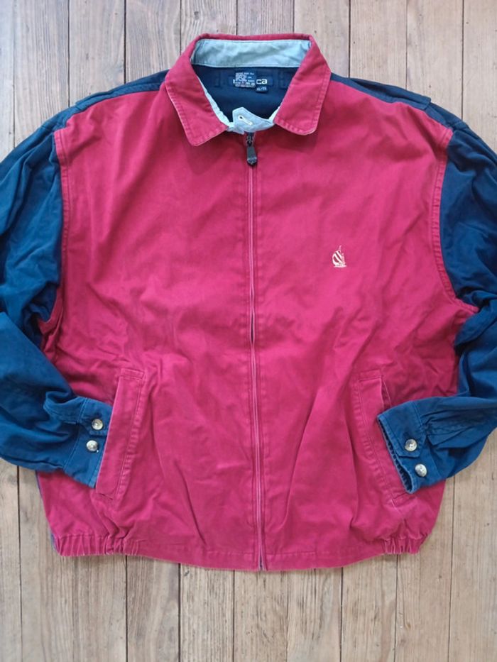 Veste Harrington Nautica zippé vintage XL - photo numéro 2