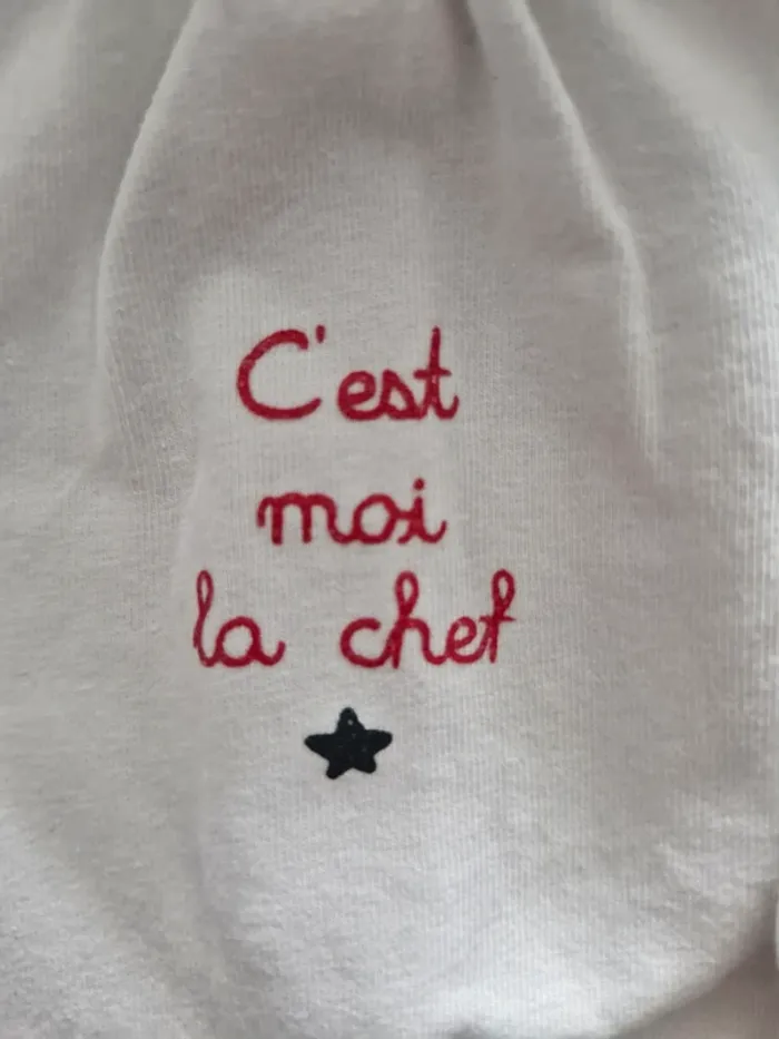 Ensemble T-shirt manches longues et jean 3 mois - photo numéro 3