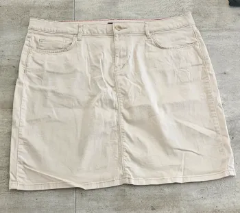 Jupe beige