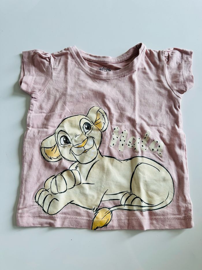 Lot de 2 tee-shirts Disney baby Primark - photo numéro 2