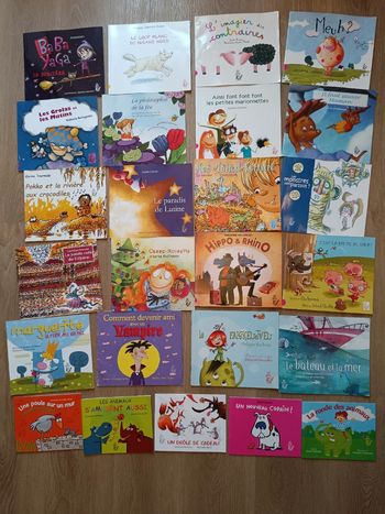 Lot 25 livres lire c'est partir 