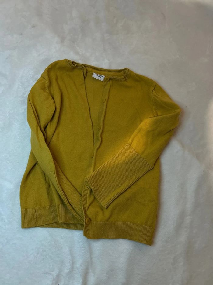 Gilet moutarde