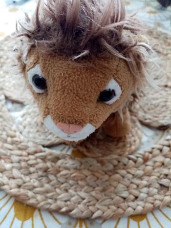 Peluche petit lion