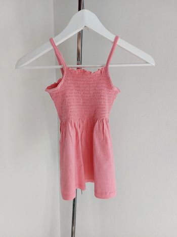 Débardeur fluide rose 10 ans