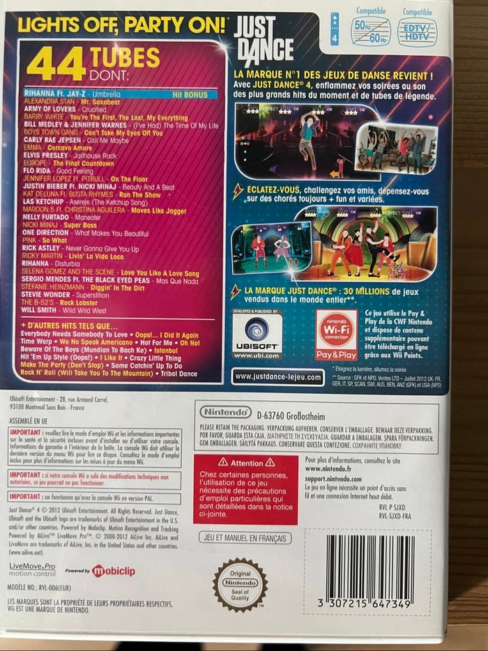 Just Dance 4 – Édition Spéciale (Wii) - photo numéro 2