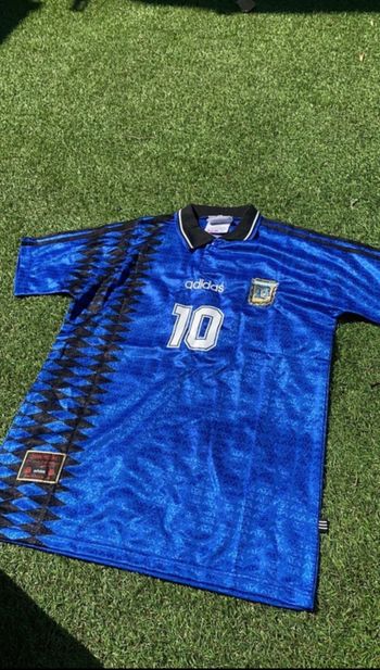 Maillot argentine 1994 adidas bleu