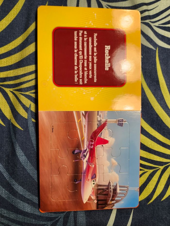 Livre mon petit livre puzzle planes disney enfant 5x9 pièces - photo numéro 7