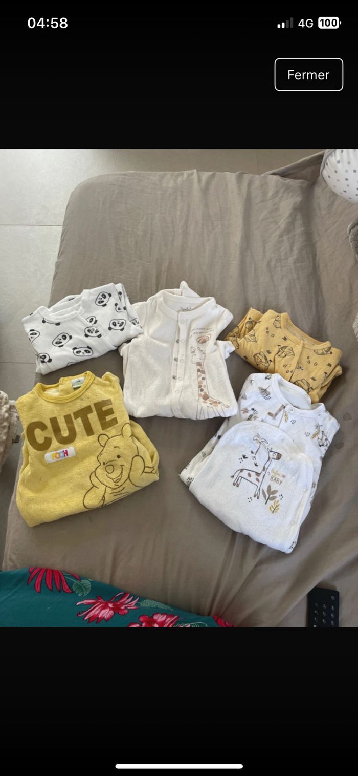 Lot pyjama