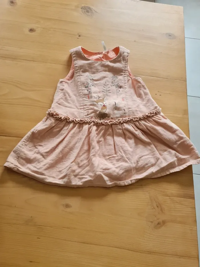 Robe sans manches 24 mois