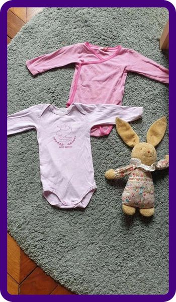 Bodies taille 6 mois