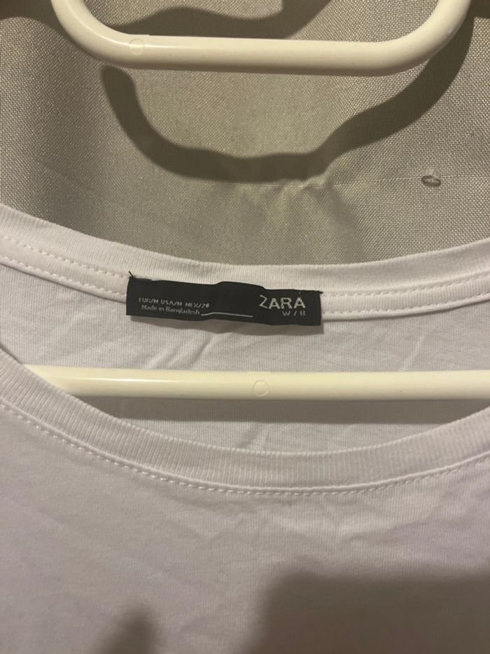 T shirt blanc unis - photo numéro 2