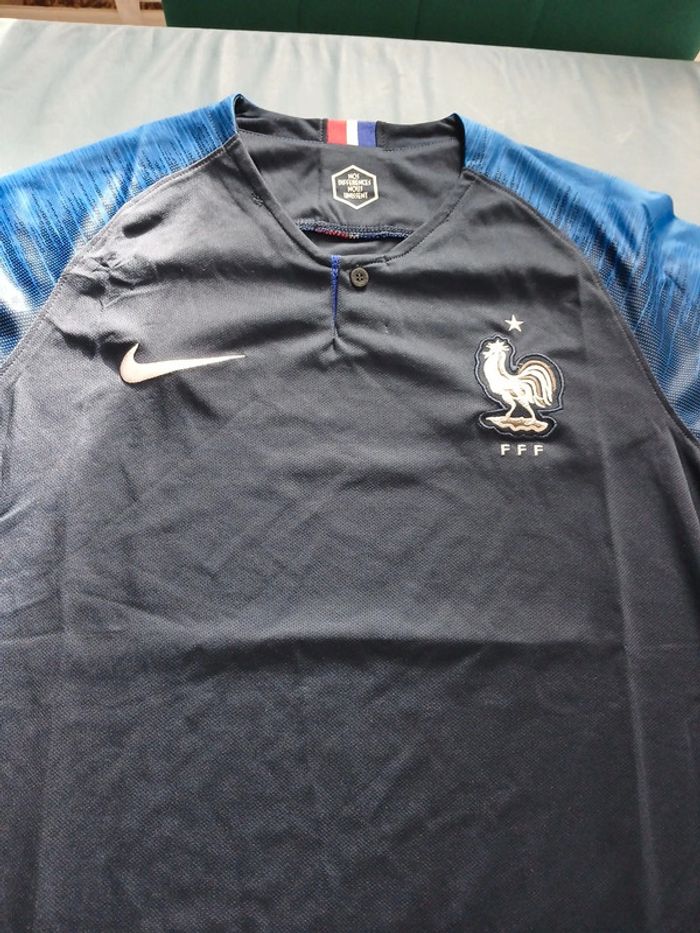 Maillot foot équipe de France coupe du monde 2018 - photo numéro 3