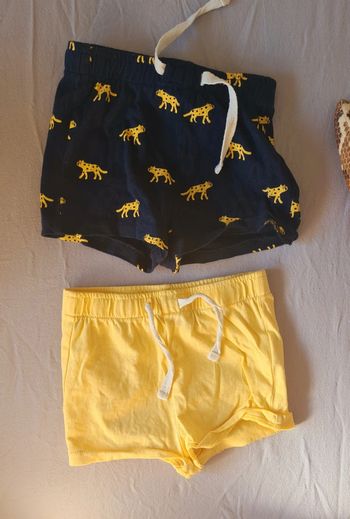 2 shorts 9 mois