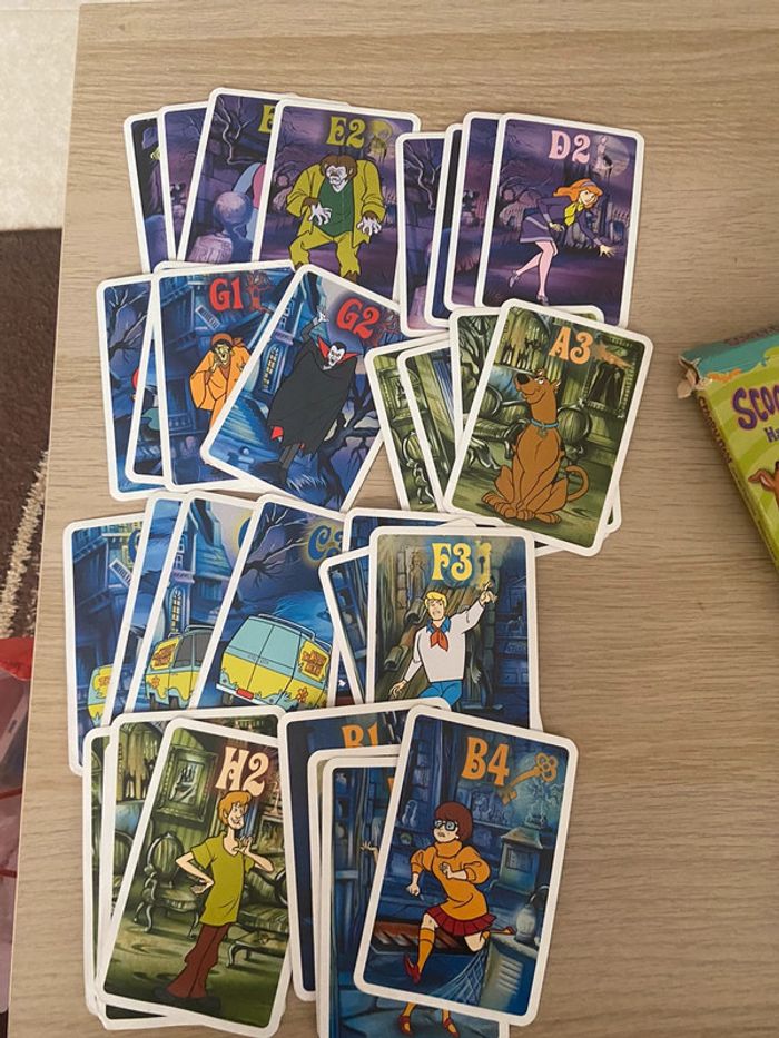 Jeu de carte scooby doo - photo numéro 3