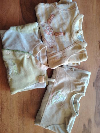 3 pyjamas velours 1M