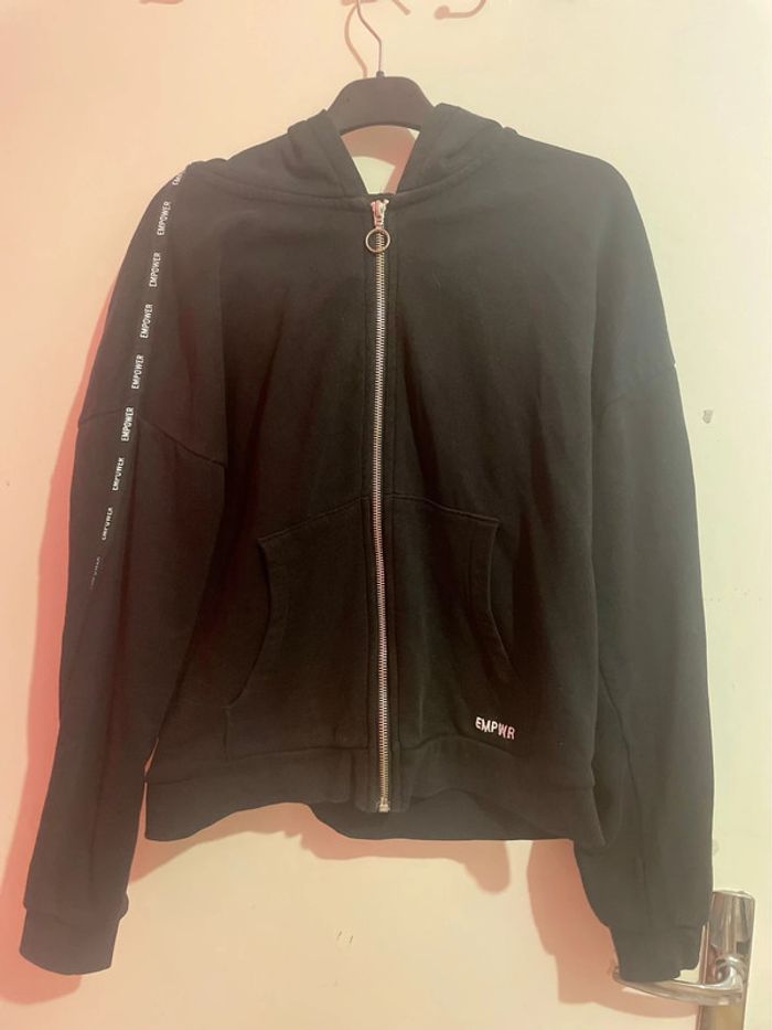 Veste noir kiabi
