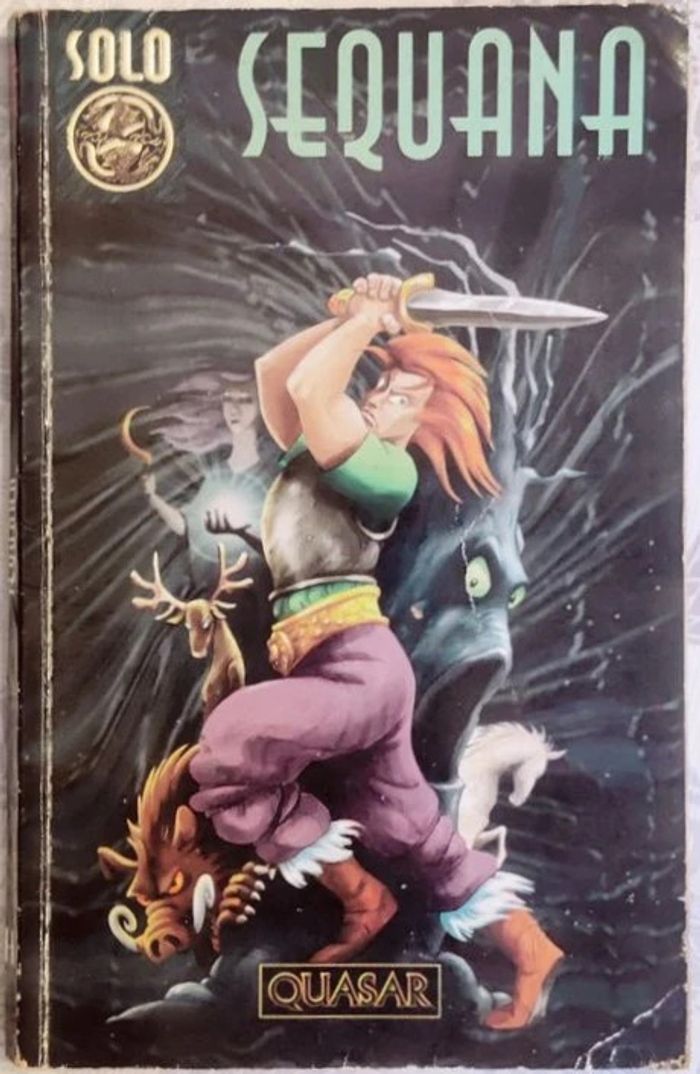 Ldvelh : "sequana" solo quasar hachette 1997 (livre dont vous êtes le héros)
