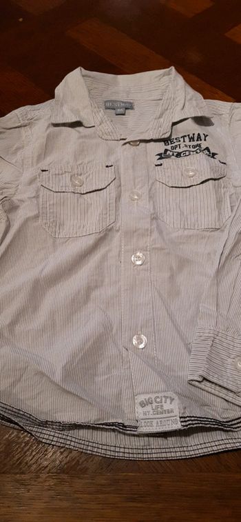 Chemises manches longues 4 ans