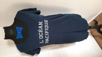 tshirt long "océan pacifique"