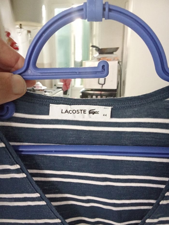 T-shirt Lacoste pour femme taille 44 - photo numéro 2