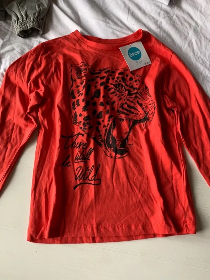 Lot t-shirt+legging garçon 7-8ans - photo numéro 2