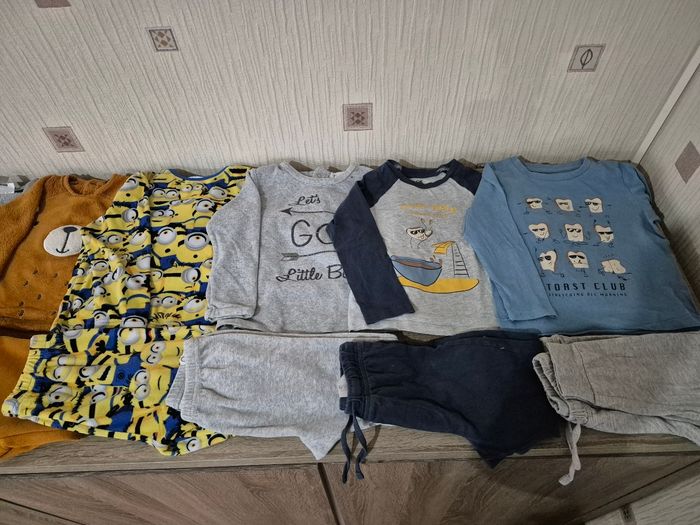 Lot pijamas polaire hiver 2 pieces - photo numéro 4