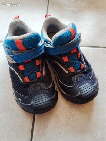 Baskets garçon Decathlon Quechua pointure 26