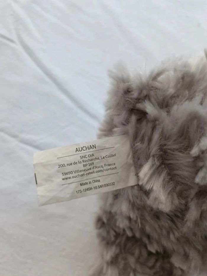 Peluche Ours gris - photo numéro 4