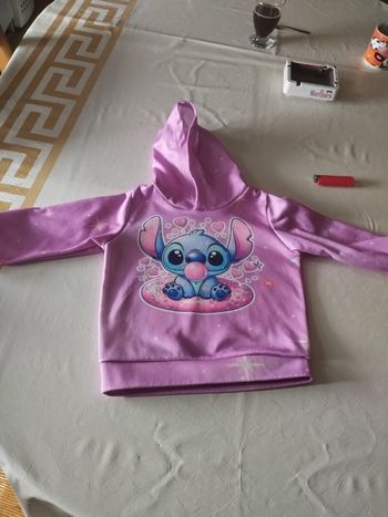 Pull fin stitch fille taille 3 4 ans bon état 3.80