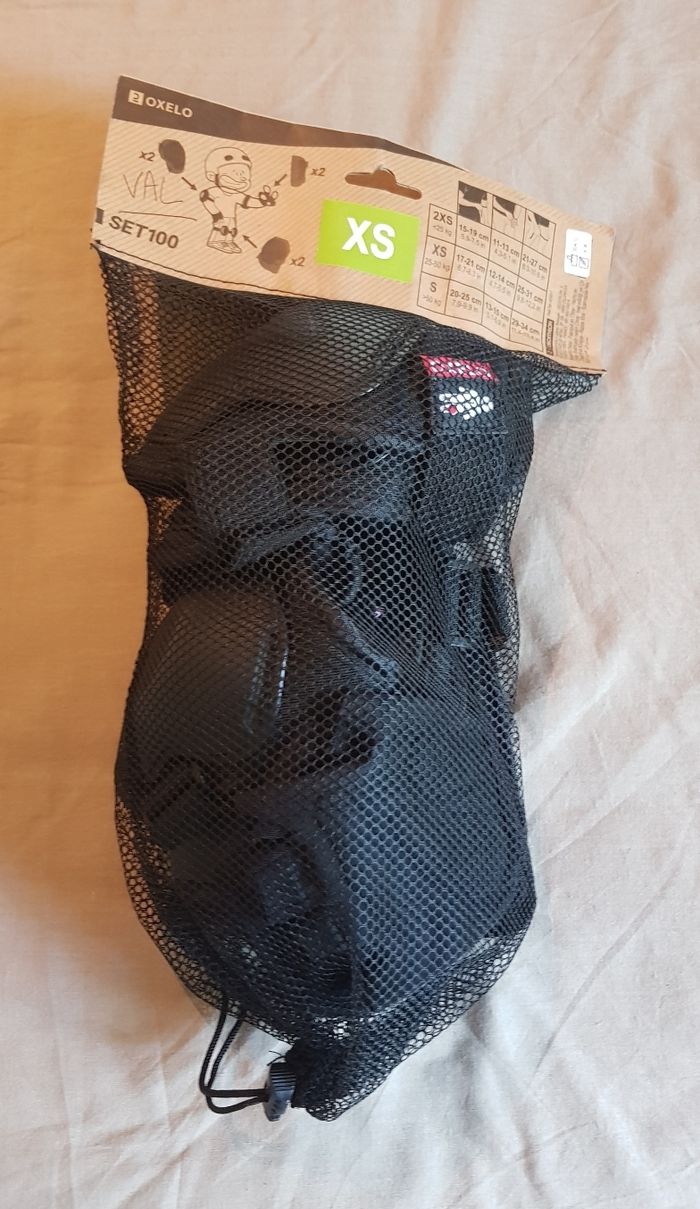 Ensemble protections rollers/skateboard + gants vélo - photo numéro 8