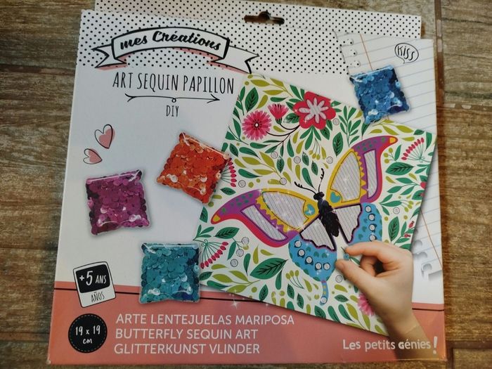 Jeu créatif, kit créatif pour enfants, sequins, Gifi, neuf sans étiquette