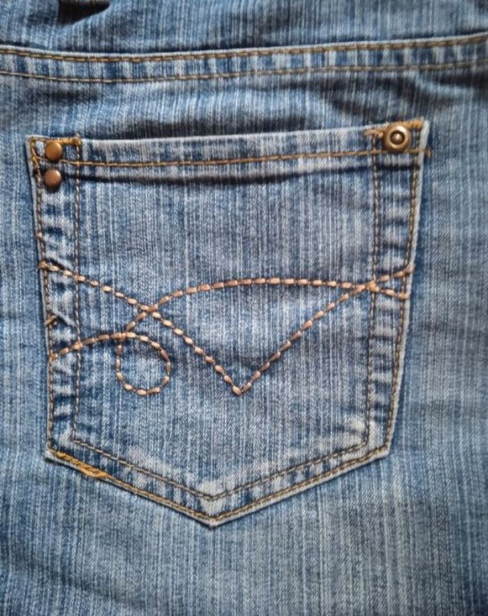 Pantacourt en jean MIM 34 - photo numéro 2