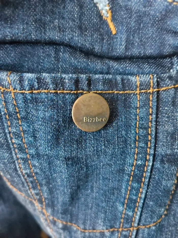 Veste en jean foncée Bizzbee 38 - photo numéro 4