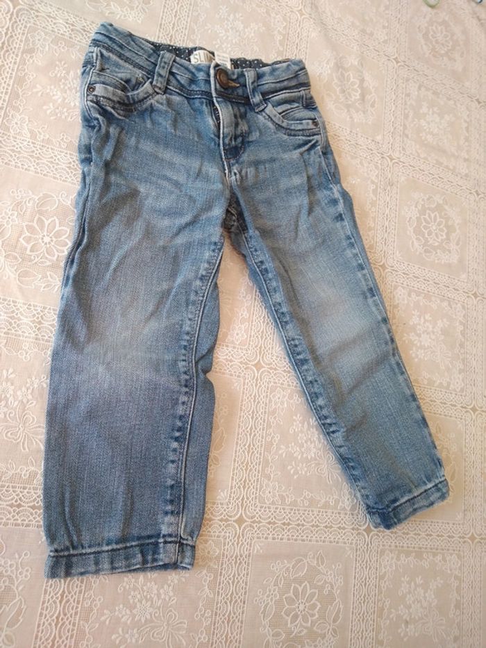 Pantalon en jean bleu 2 ans - photo numéro 2