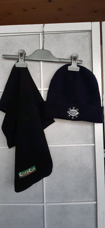 Ensemble bonnet écharpe