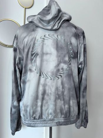 Veste à manches longues et capuche tie and dye gris Nike