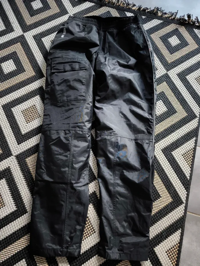 Pantalon moto DG – Taille XXL – Imperméable, coupe-vent, doublure amovible