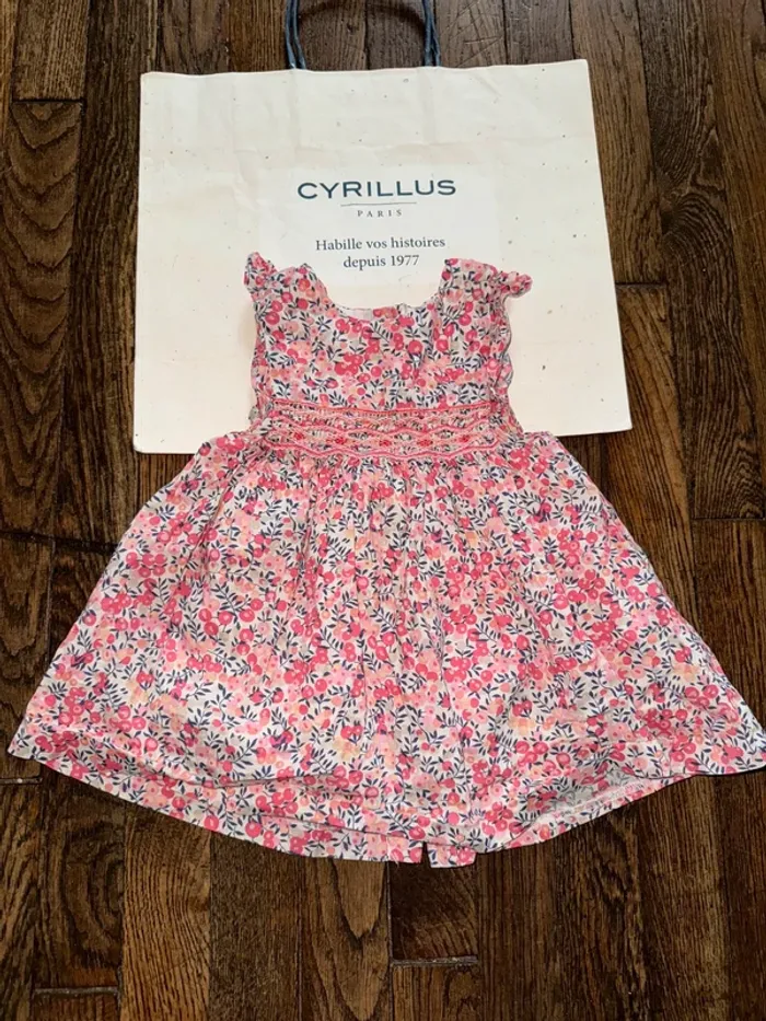 robe liberty cyrillus 6 mois