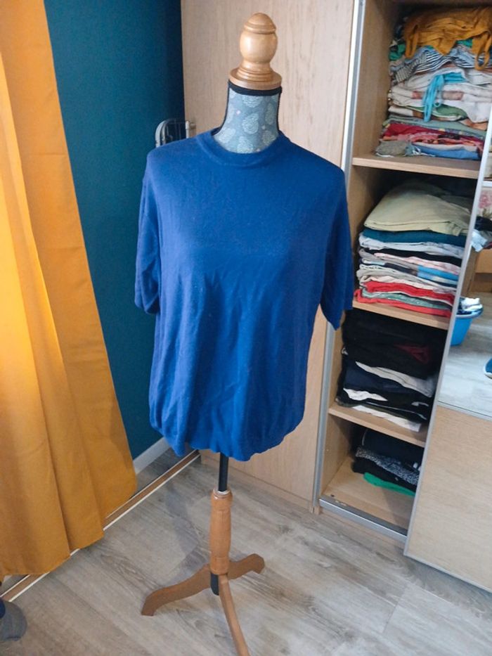 Pull manche courte
