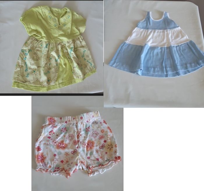 Lot de vêtements fille été 9 mois - photo numéro 3