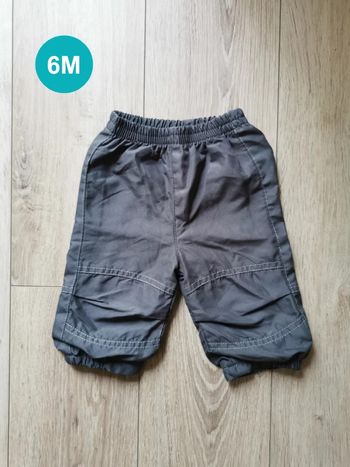 Pantalon léger gris 6 mois