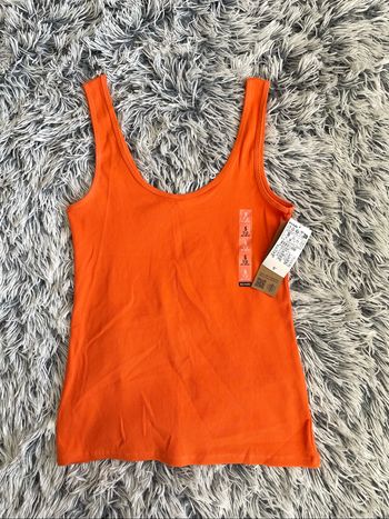 Débardeur orange kiabi taille S