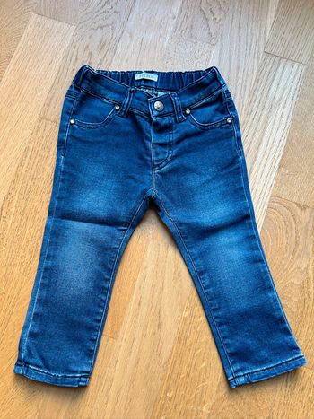 Jeans souple délavé foncé bébé fille IKKS