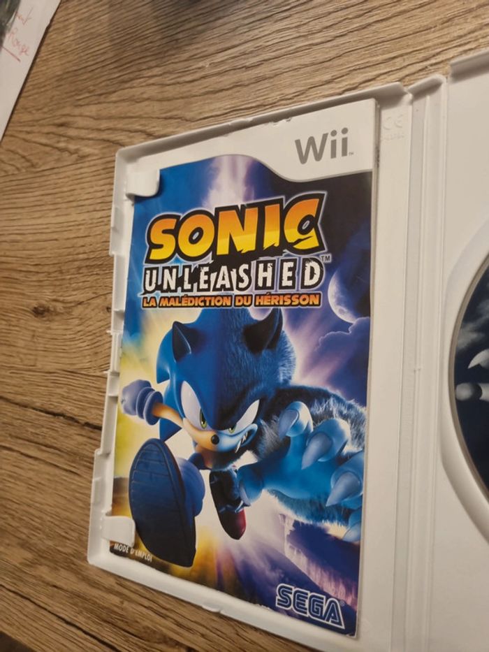 sonic unleashed la malédiction du hérisson nintendo wii complet - photo numéro 6